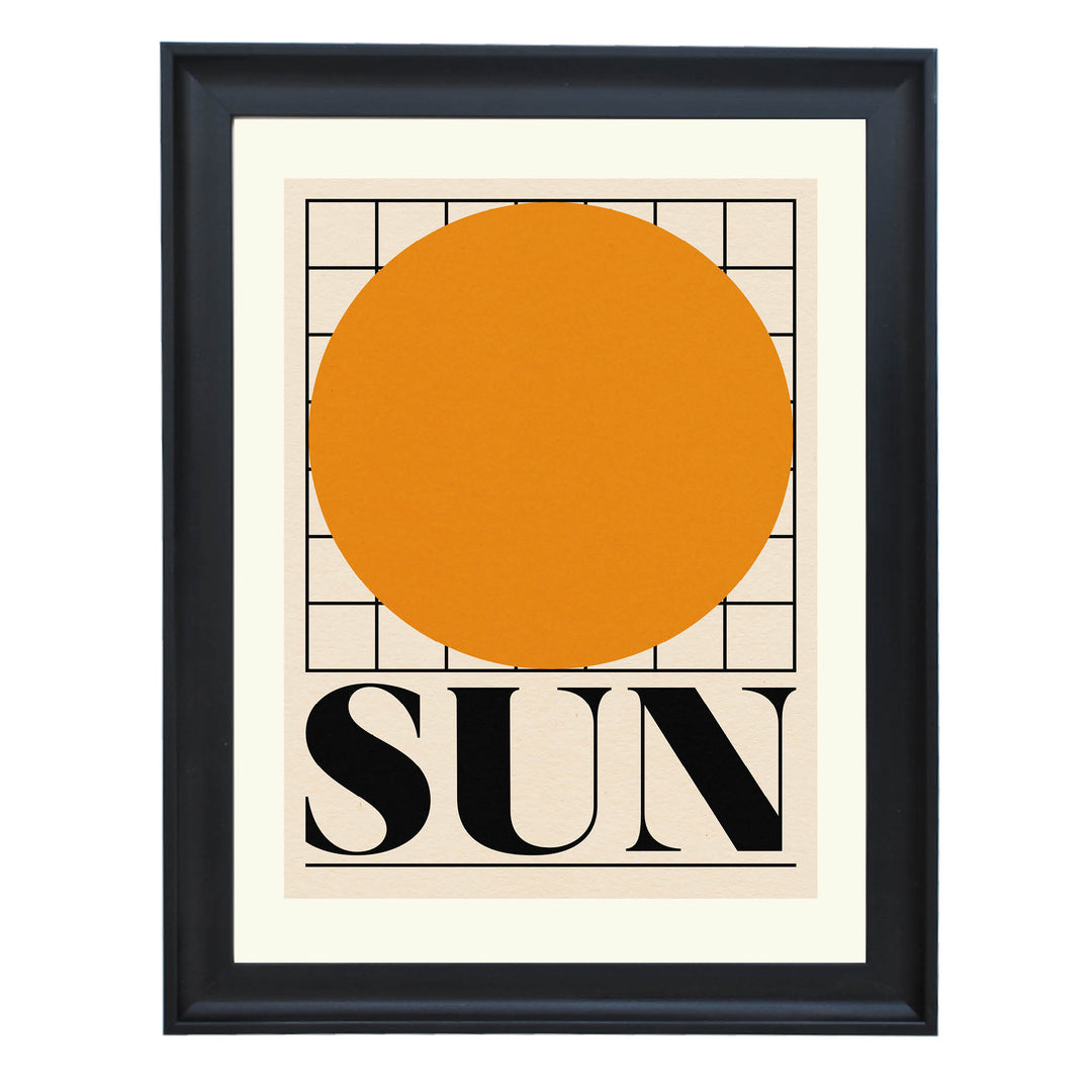 "Sun" by Rosi Feist Art Print