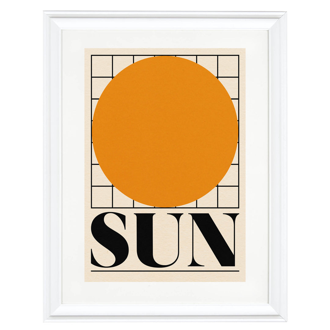 "Sun" by Rosi Feist Art Print