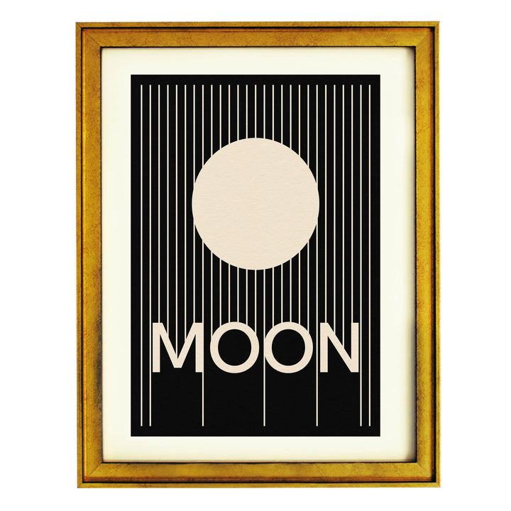 Moon by Rosi Feist Art Print