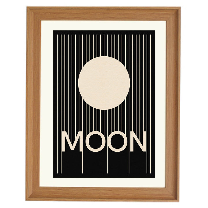 Moon by Rosi Feist Art Print