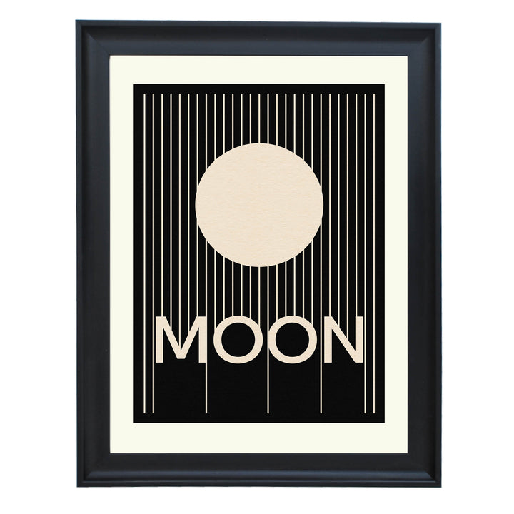 Moon by Rosi Feist Art Print