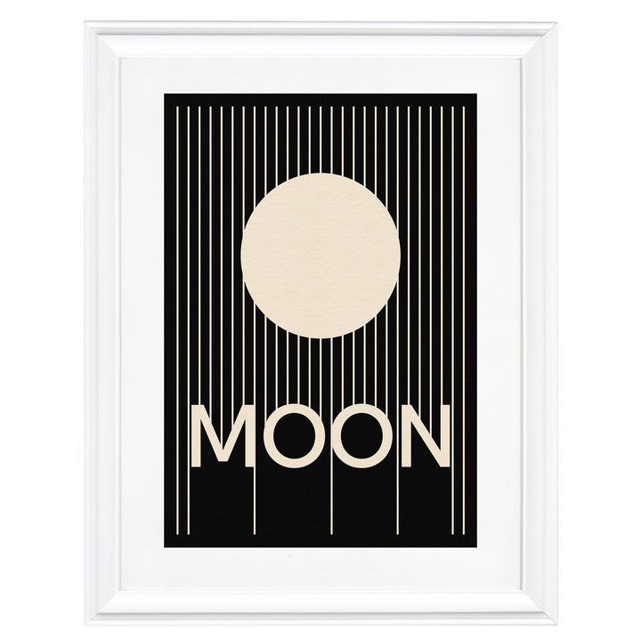 Moon by Rosi Feist Art Print