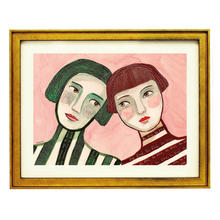 Twin Flames Art Print