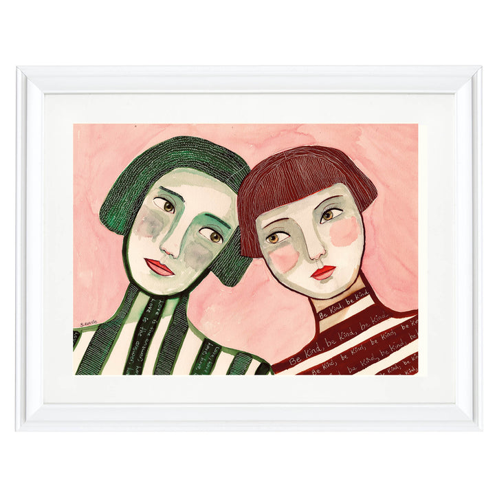 Twin Flames Art Print