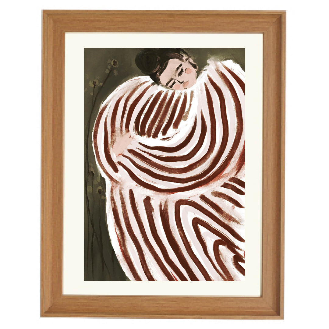 Dreaming in Stripes Art Print