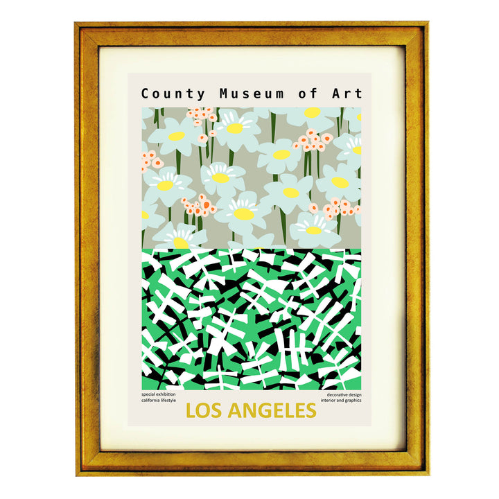 County Museum of Art Los Angeles Art Print