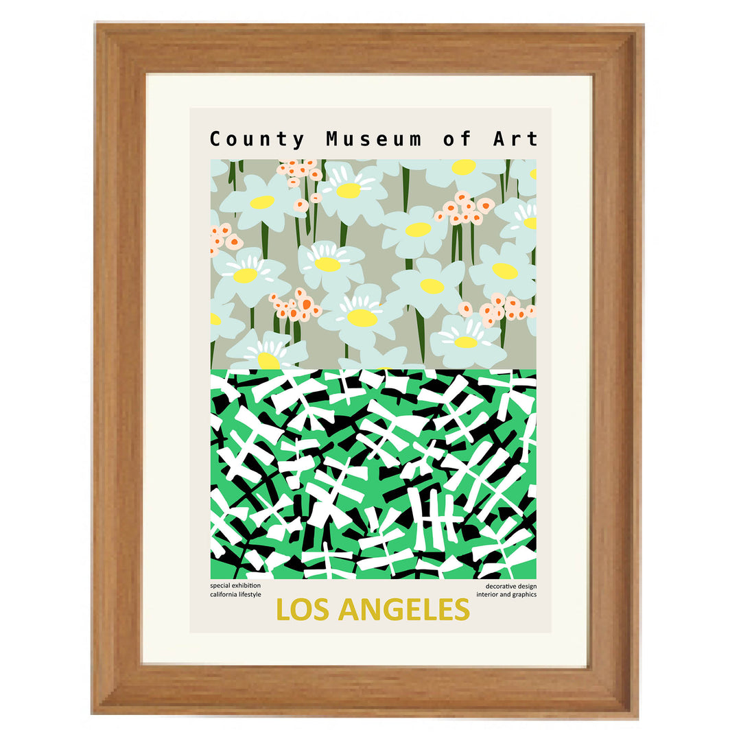 County Museum of Art Los Angeles Art Print