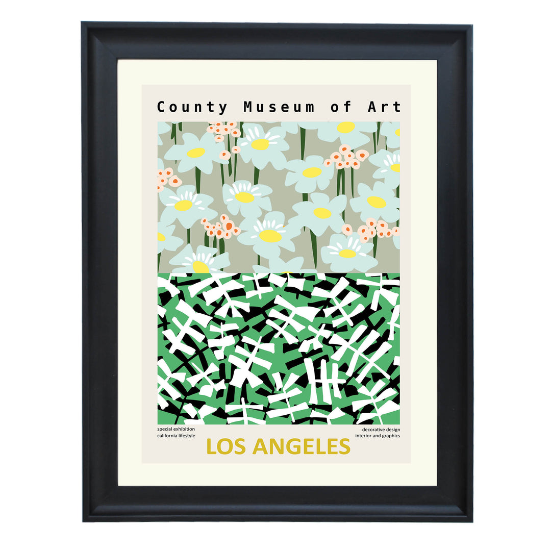 County Museum of Art Los Angeles Art Print