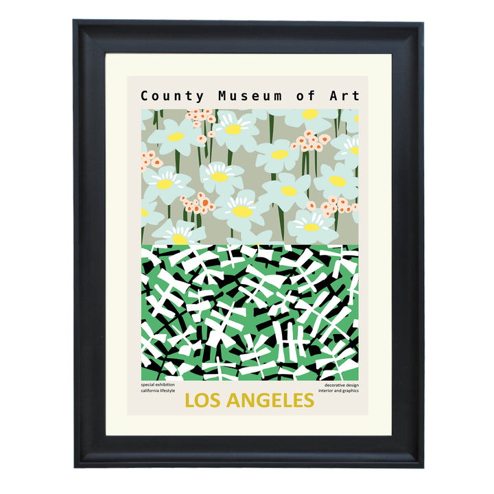 County Museum of Art Los Angeles Art Print