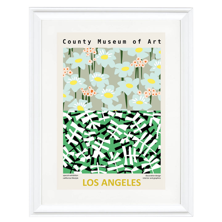 County Museum of Art Los Angeles Art Print