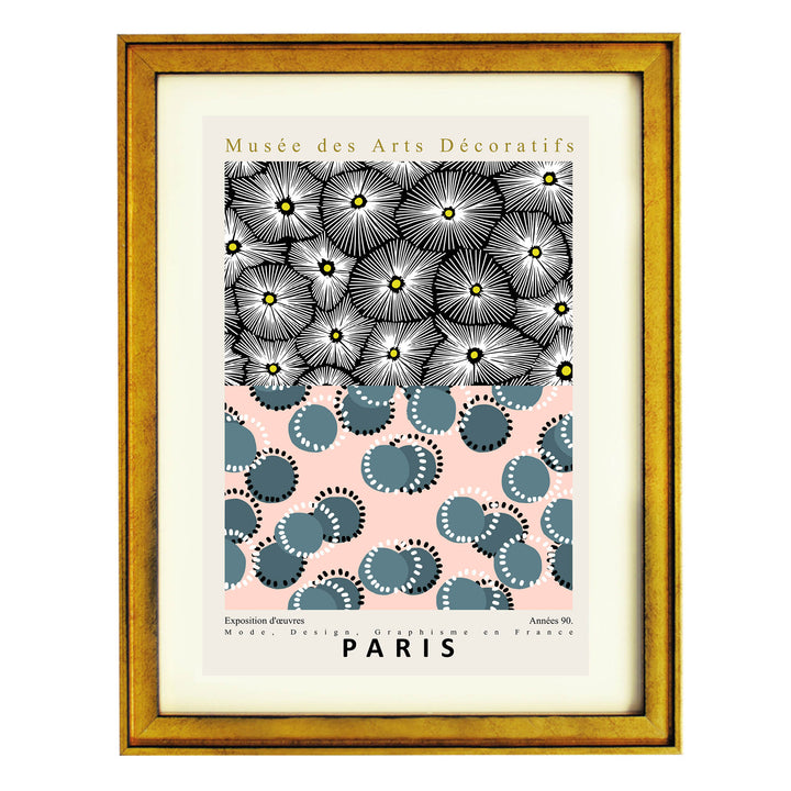 Pattern Play in Paris Art Print