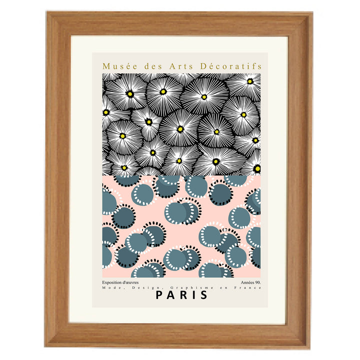 Pattern Play in Paris Art Print