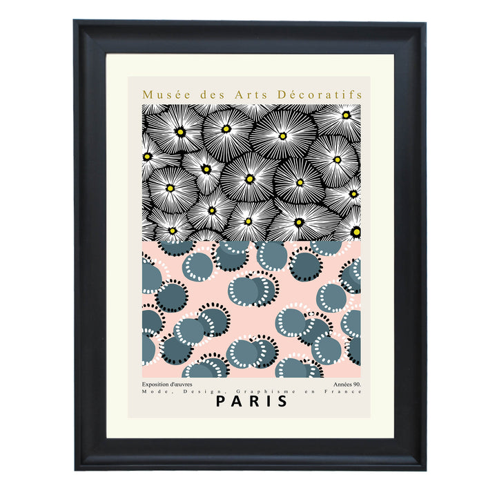 Pattern Play in Paris Art Print