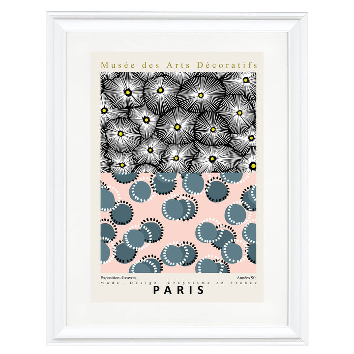 Pattern Play in Paris Art Print