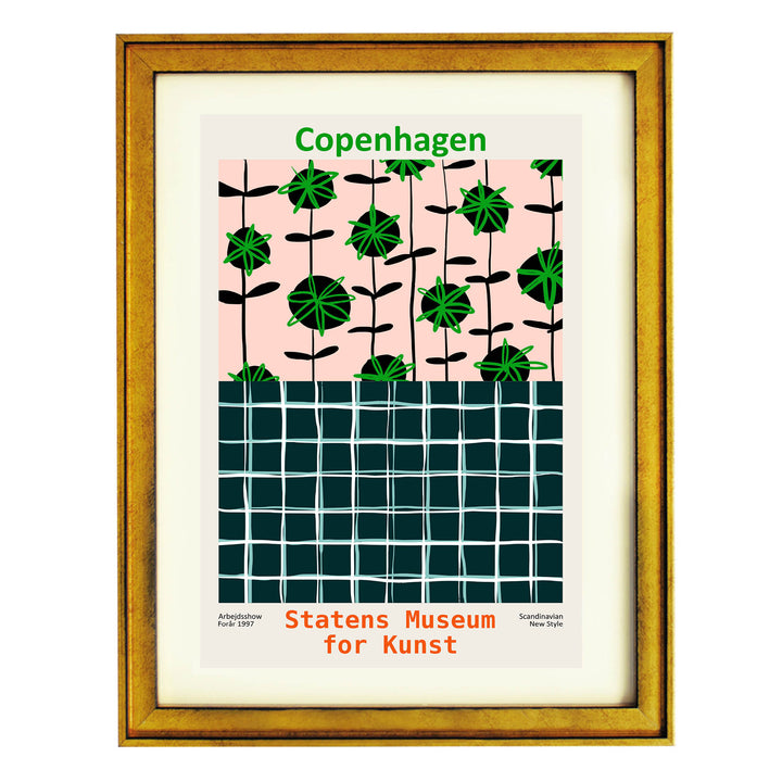 Copenhagen : Statens Museum for Kunst Art Print