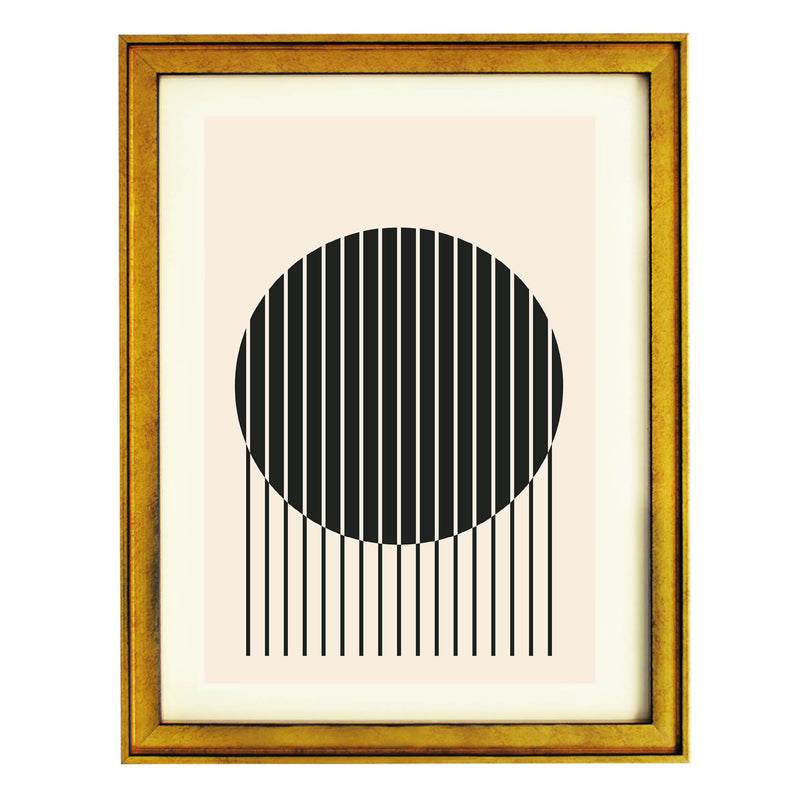 Concentric Lines Art Print