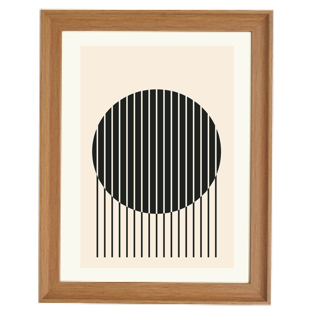 Concentric Lines Art Print