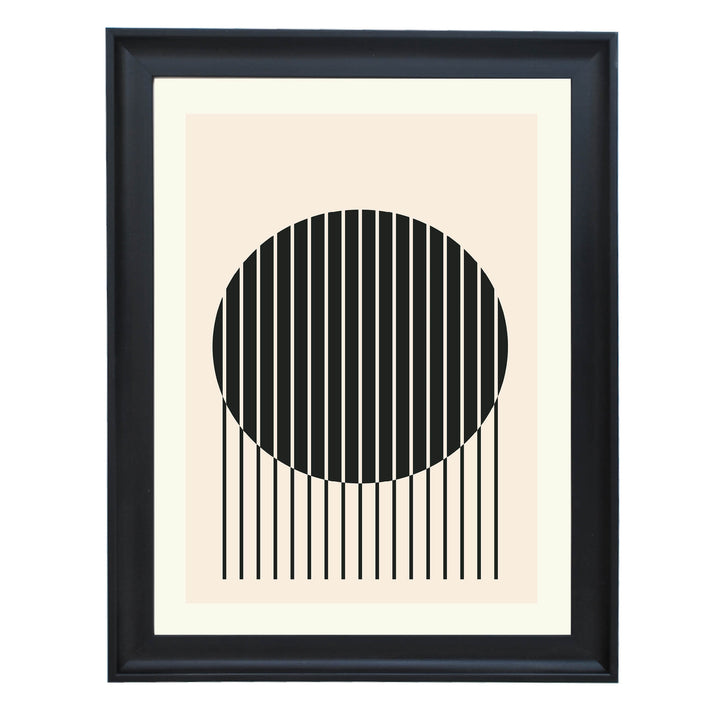 Concentric Lines Art Print