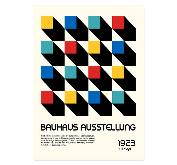 Bauhaus Ausstellung Art Print