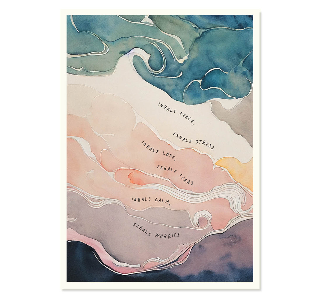 Inhalesequence Art Print