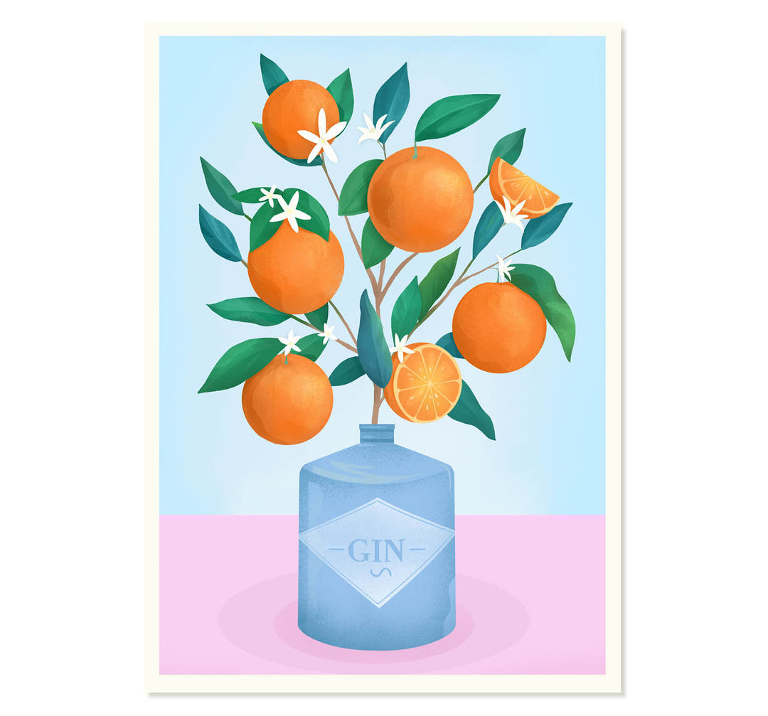 Gin O'Clock Art Print