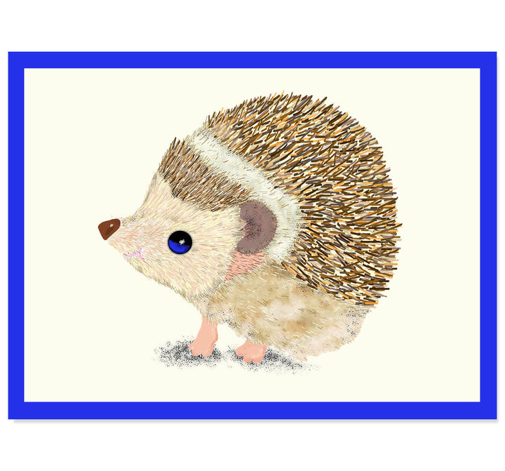 Hilda the Hedgehog Art Print