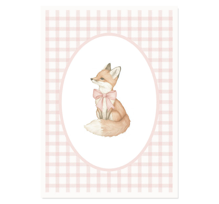 Fleur the Fox Art Print