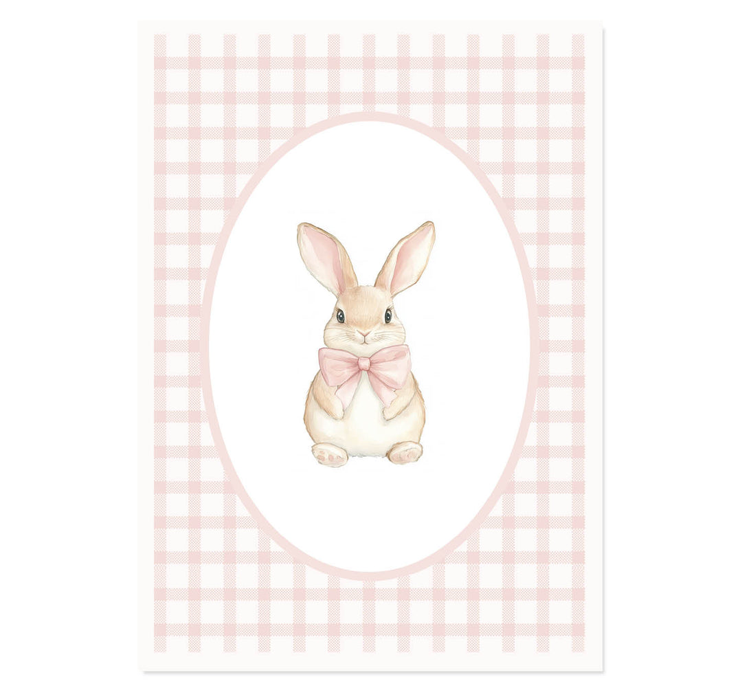 Bonnie the Bunny Art Print