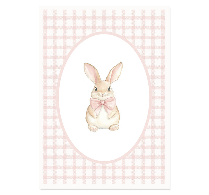 Bonnie the Bunny Art Print