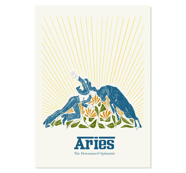 Aries: The Determined Optimistic Art Print