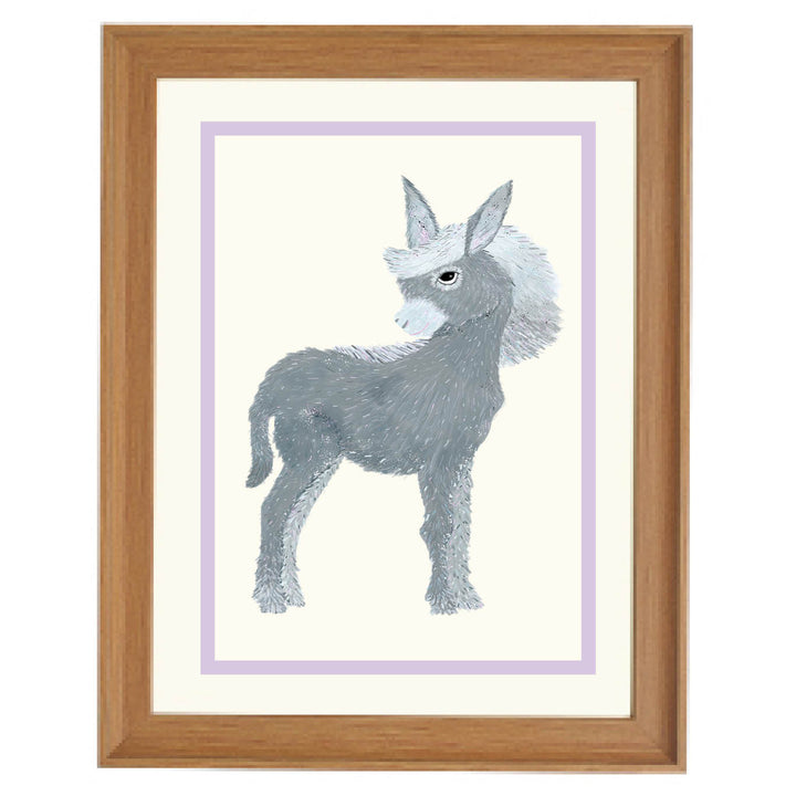 Delilah the Donkey Art Print