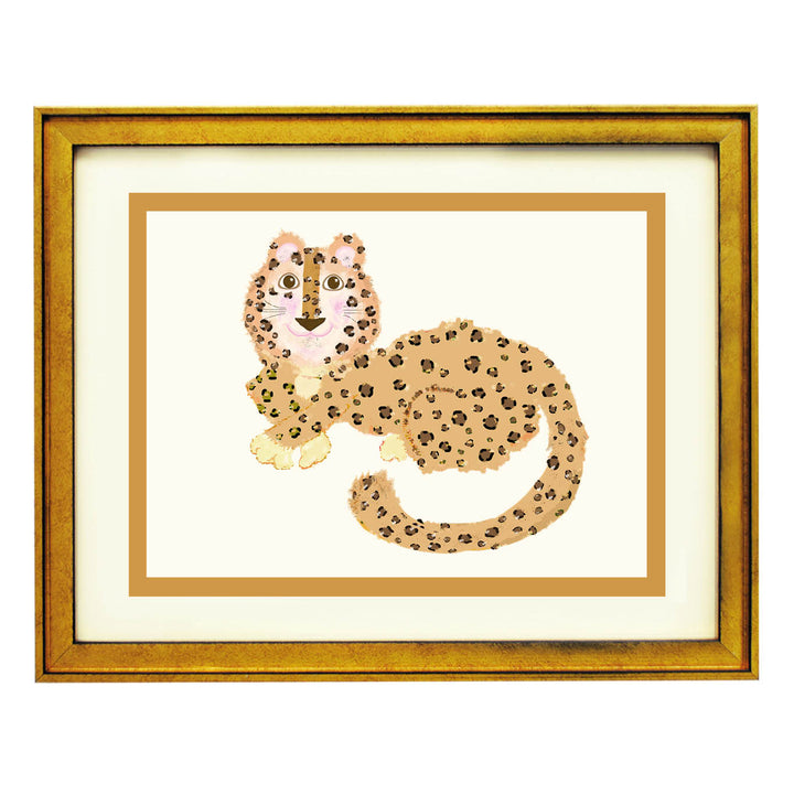 Lenny the Leopard Art Print