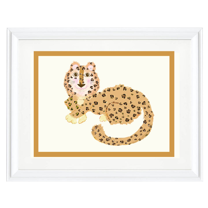 Lenny the Leopard Art Print