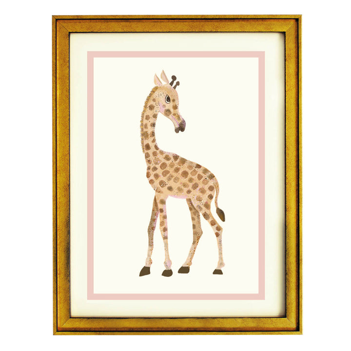 Gary the Giraffe Art Print