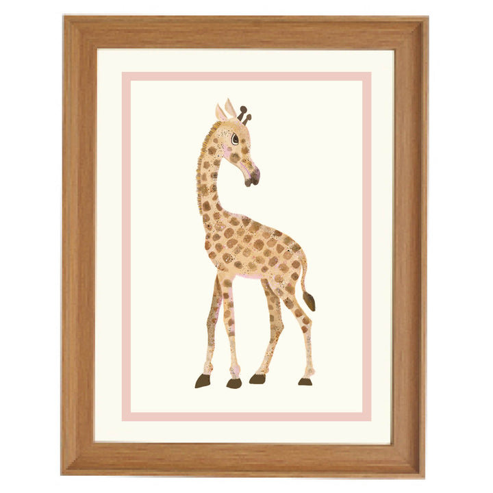 Gary the Giraffe Art Print