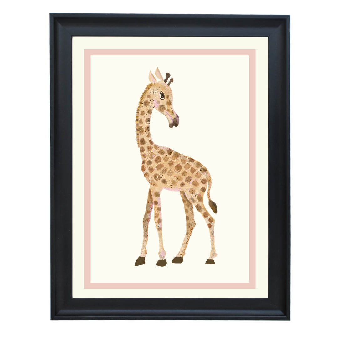 Gary the Giraffe Art Print