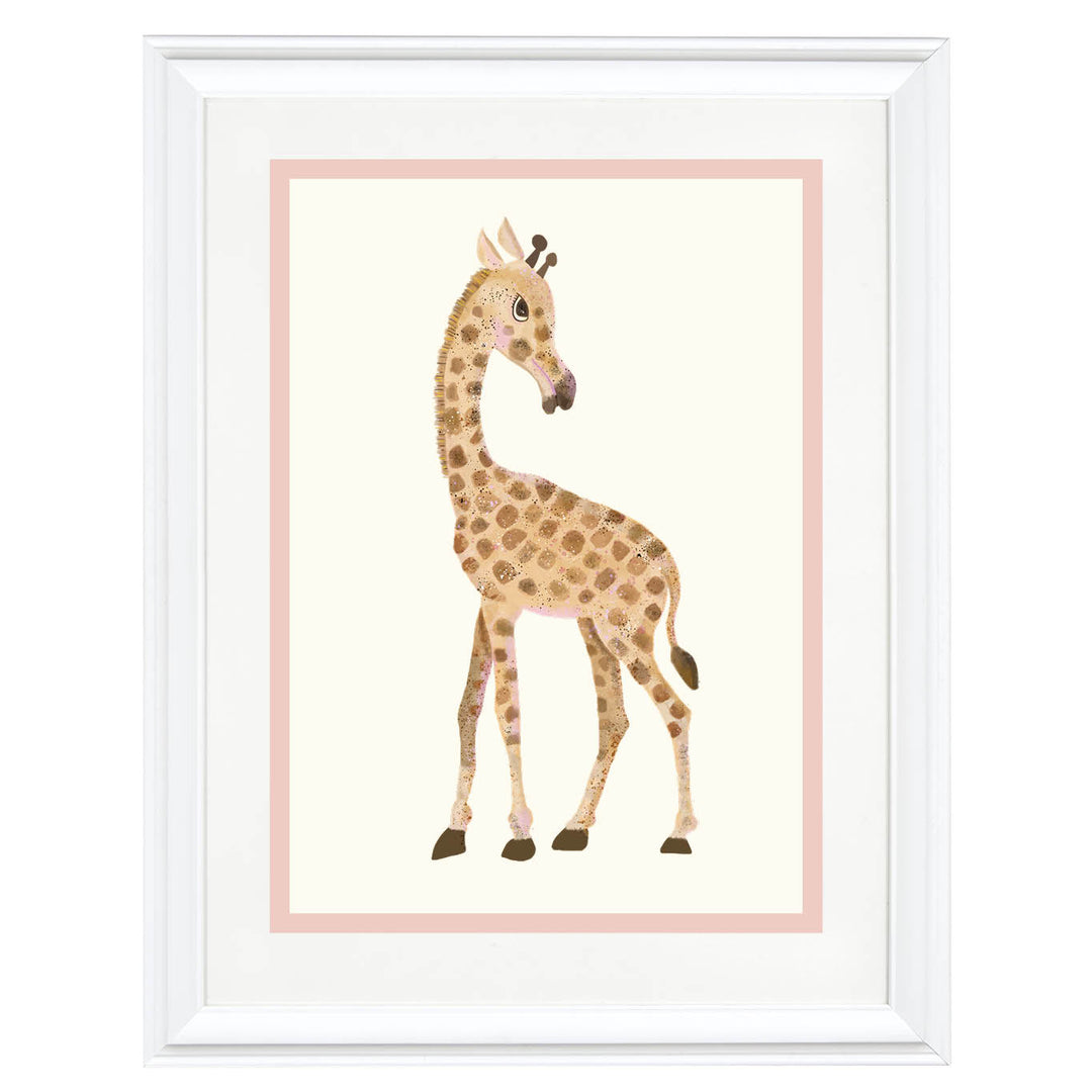 Gary the Giraffe Art Print