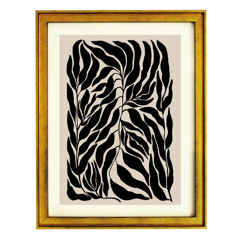 Interwoven Forms Art Print