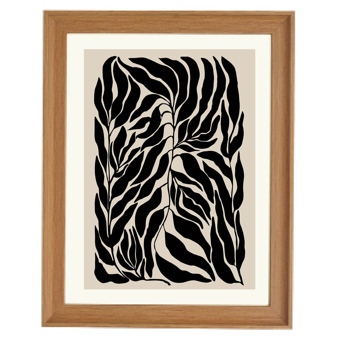 Interwoven Forms Art Print