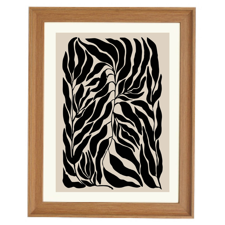 Interwoven Forms Art Print