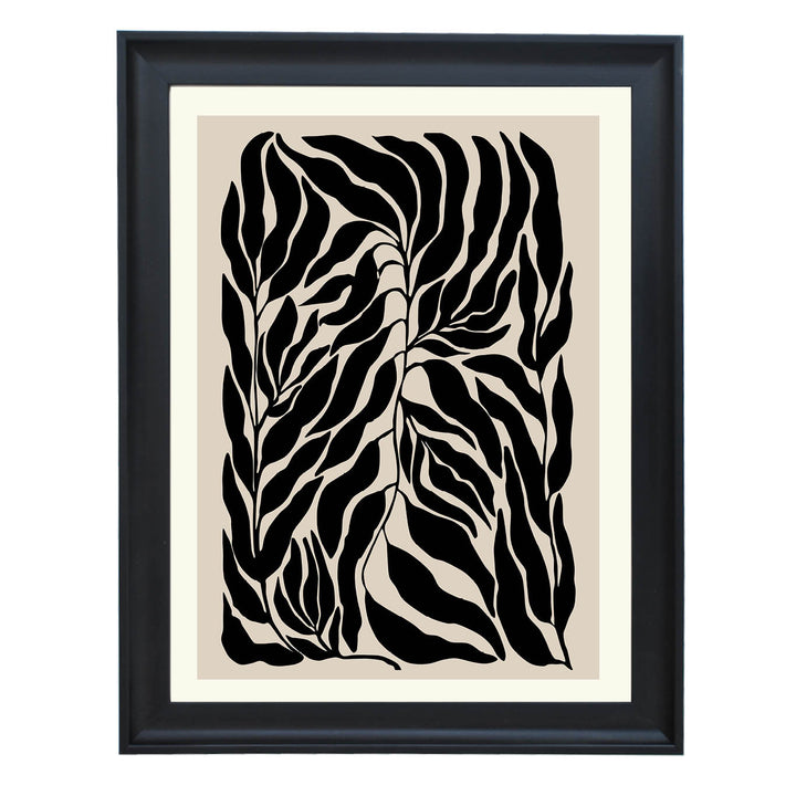 Interwoven Forms Art Print