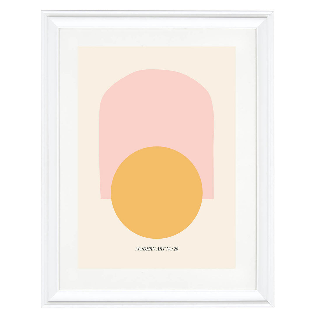 Modern Abstract Ratioiso Art Print