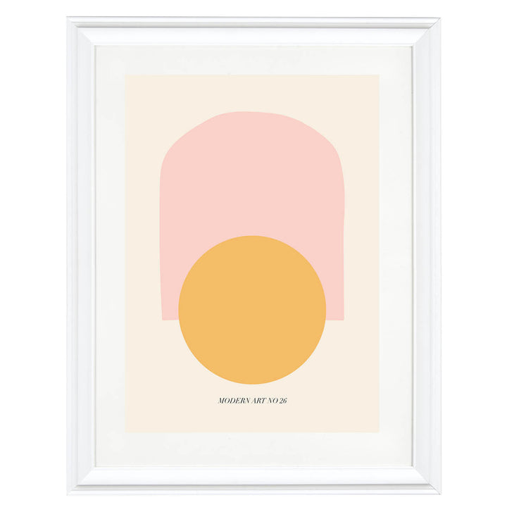 Modern Abstract Ratioiso Art Print