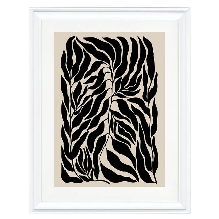 Interwoven Forms Art Print