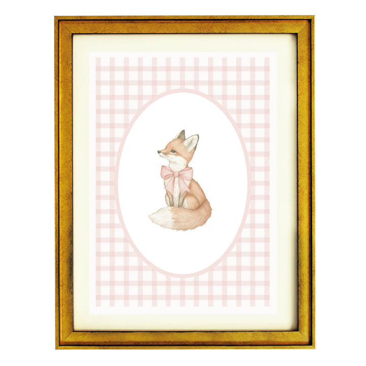 Fleur the Fox Art Print