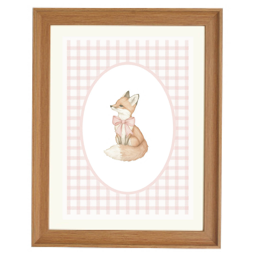 Fleur the Fox Art Print