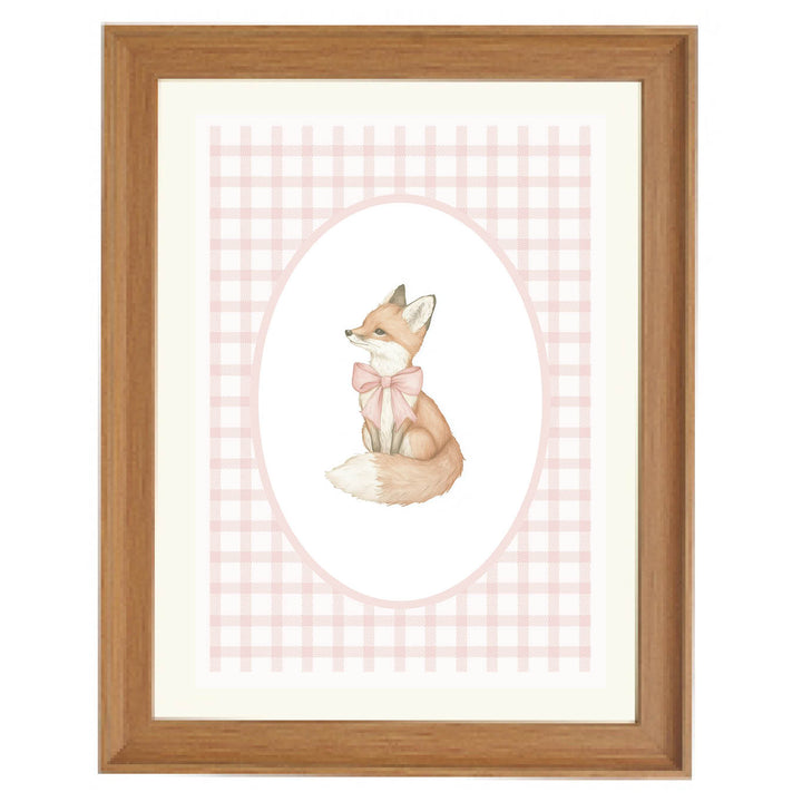 Fleur the Fox Art Print