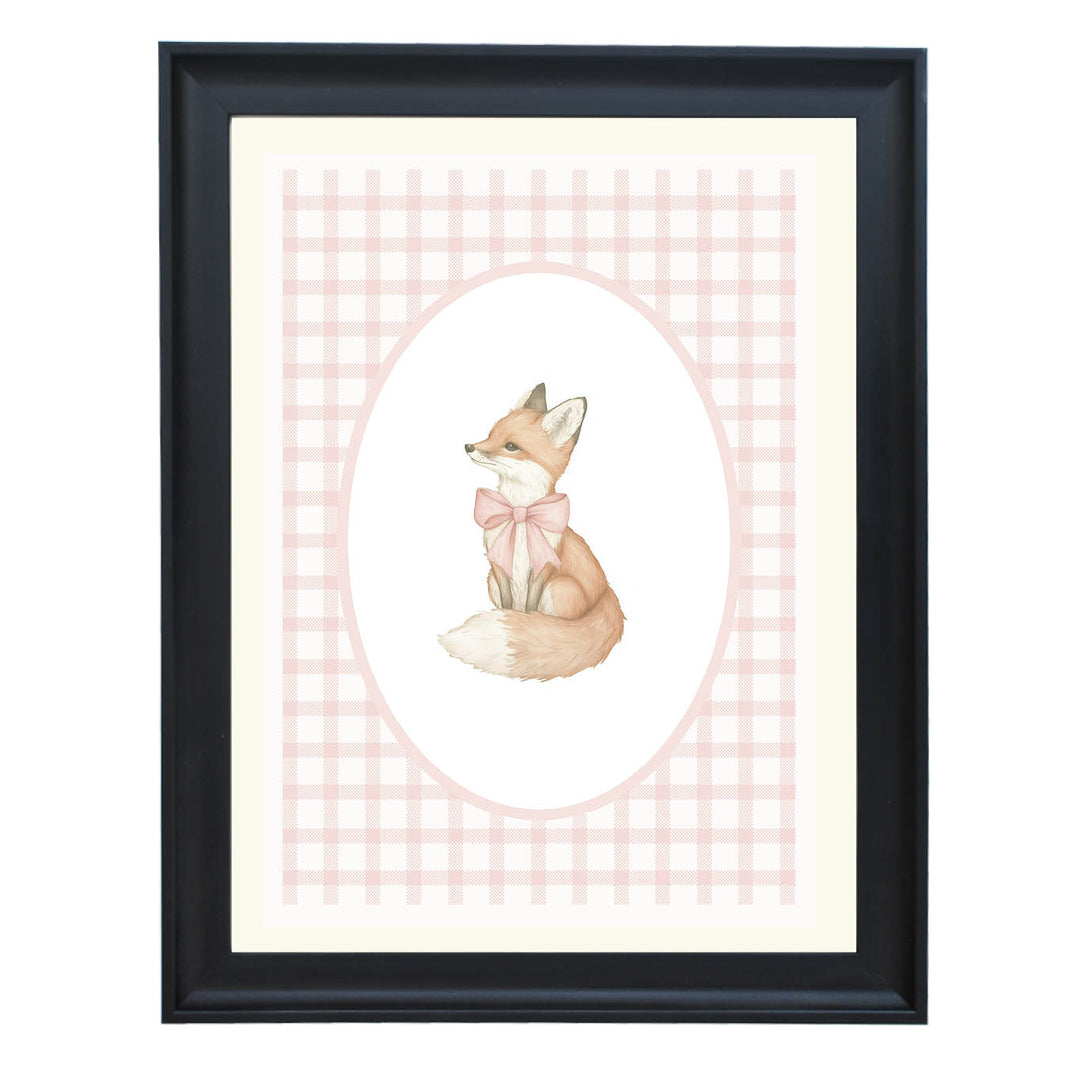 Fleur the Fox Art Print