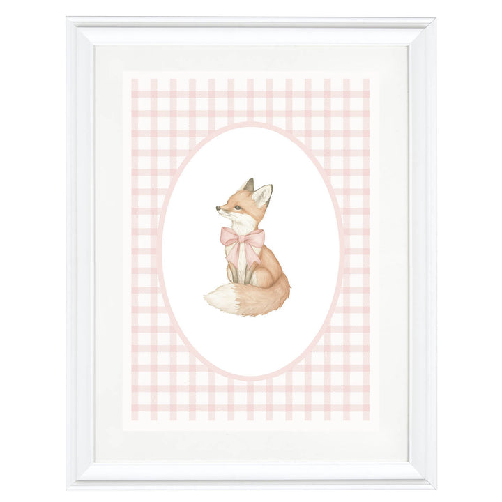 Fleur the Fox Art Print