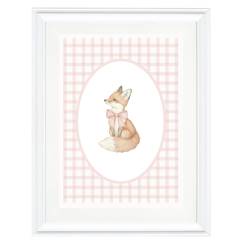 Fleur the Fox Art Print